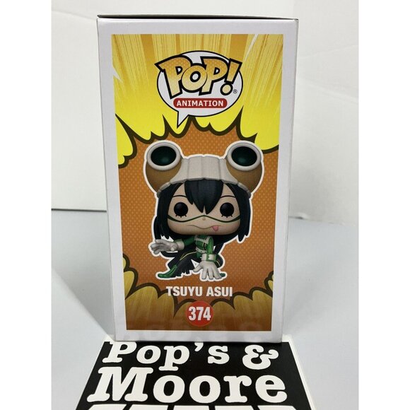 Funko Pop! My Hero Academia: Tsuyu Asui 374 Vaulted Vinyl Figure With Protector - Picture 5 of 13